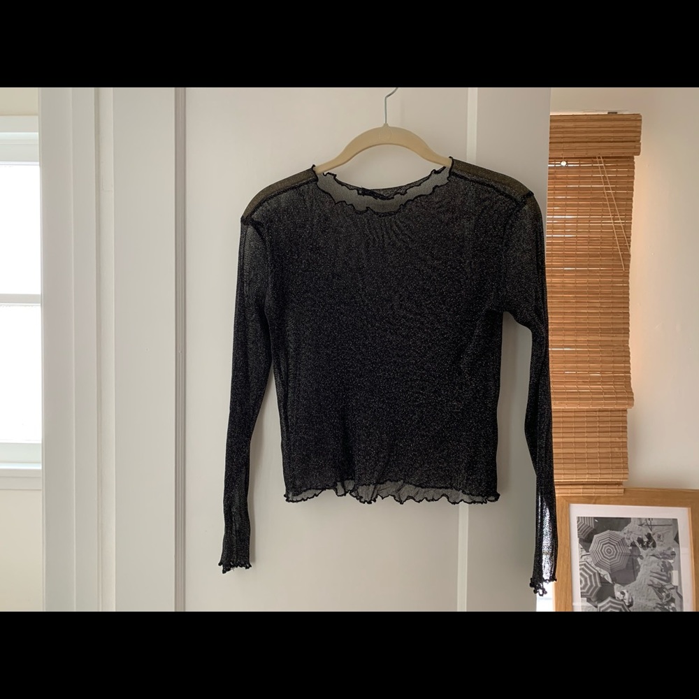 Mesh Black Top